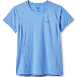 Rab Women's Sonic Dryflo Tee Short Sleeve Bluebird