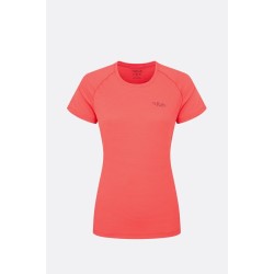 Rab Women's Sonic Tee Short Sleeve Hibiscus
