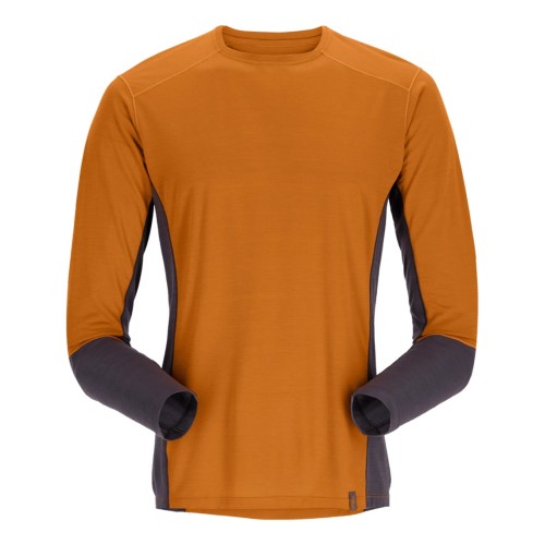 Rab Syncrino Base Long Sleeve Merino Blend , Marmalade Rab Syncrino Base Long Sleeve Merino Blend , Marmalade