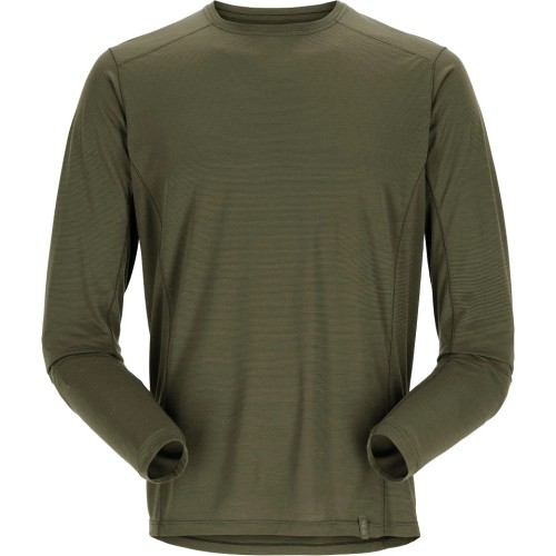 Rab Syncrino Base Long Sleeve Merino Blend , Olive