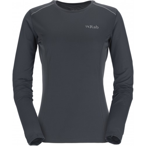 Rab Women's Force Tee Long Sleeve Beluga