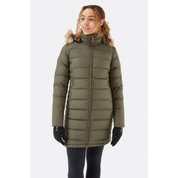Rab Women's Deep Cover Parka Army