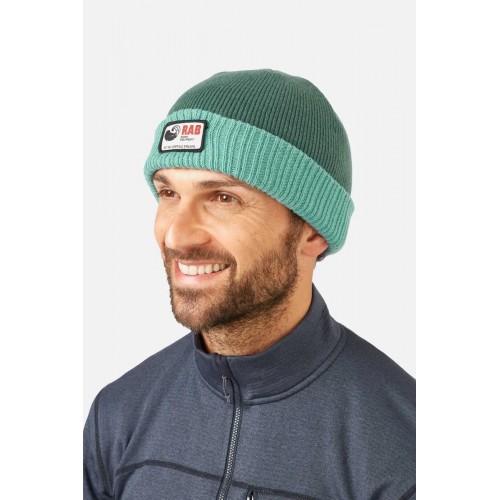 Rab Essential Beanie Green slate/Glacier Blue