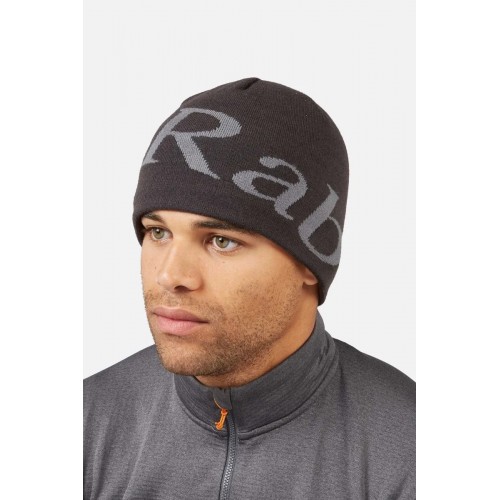 Rab Logo Beanie Anthracite/Granite