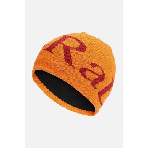 Rab Logo Beanie Marmalade/Oxbloodred