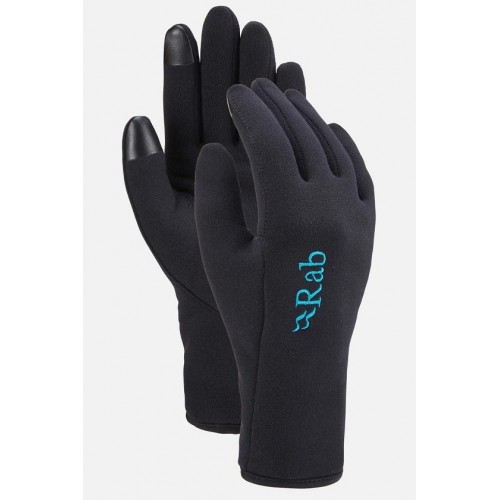 Rab Women's Powerstretch Contact Gloves Black