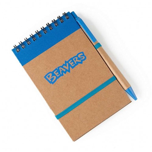 Beavers Eco Notebook With Pen