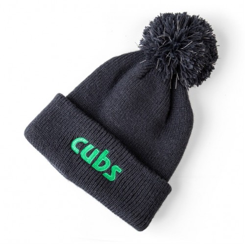 Cubs Reflective Bobble  Hat