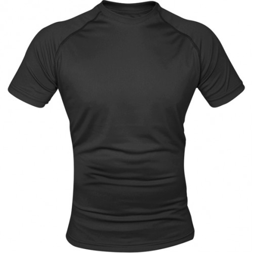 Mesh-Tech Tee Black