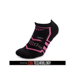 Thorlos Unisex Edge Running Socks Black/Pink