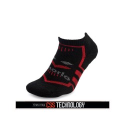 Thorlos Unisex Edge Running Socks Black/Red