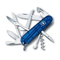 Victorinox Huntsman Blue Jelly Swiss Army Knife