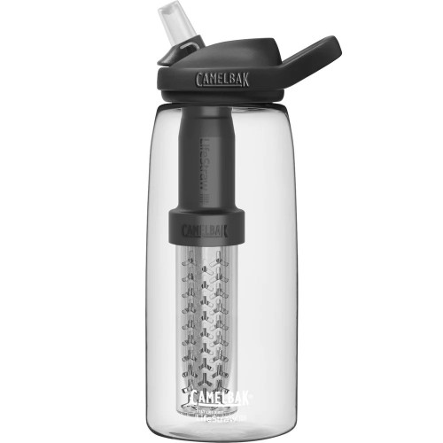 Camelbak Eddy+ Lifestraw Bottle 1L Clear