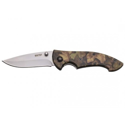 Whitby 3" Camo Folding Lock Knife