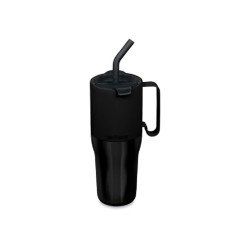 Klean Kanteen Rise Tumbler with Straw Lid 1064ml  Black