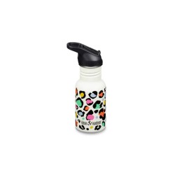 Klean Kanteen Classic Kids Flip Seal 355ml Bottle Leopard