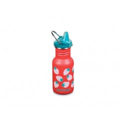 Klean Kanteen Classic Kids Sippy Cap 355ml  Coral Strawberries