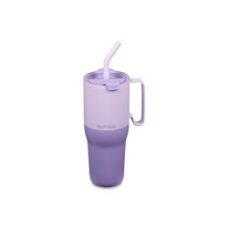 Klean Kanteen Rise Tumbler with Straw Lid 1064ml  Orchid Bloom