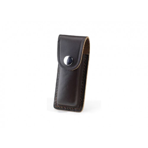 Whitby Dark Brown Leather Sheath 4"