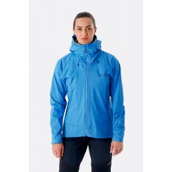 Rab Women's Downpour Plus 2.0 Jacket Alaska Blue