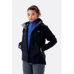 Rab Women's Downpour Eco Jacket Black